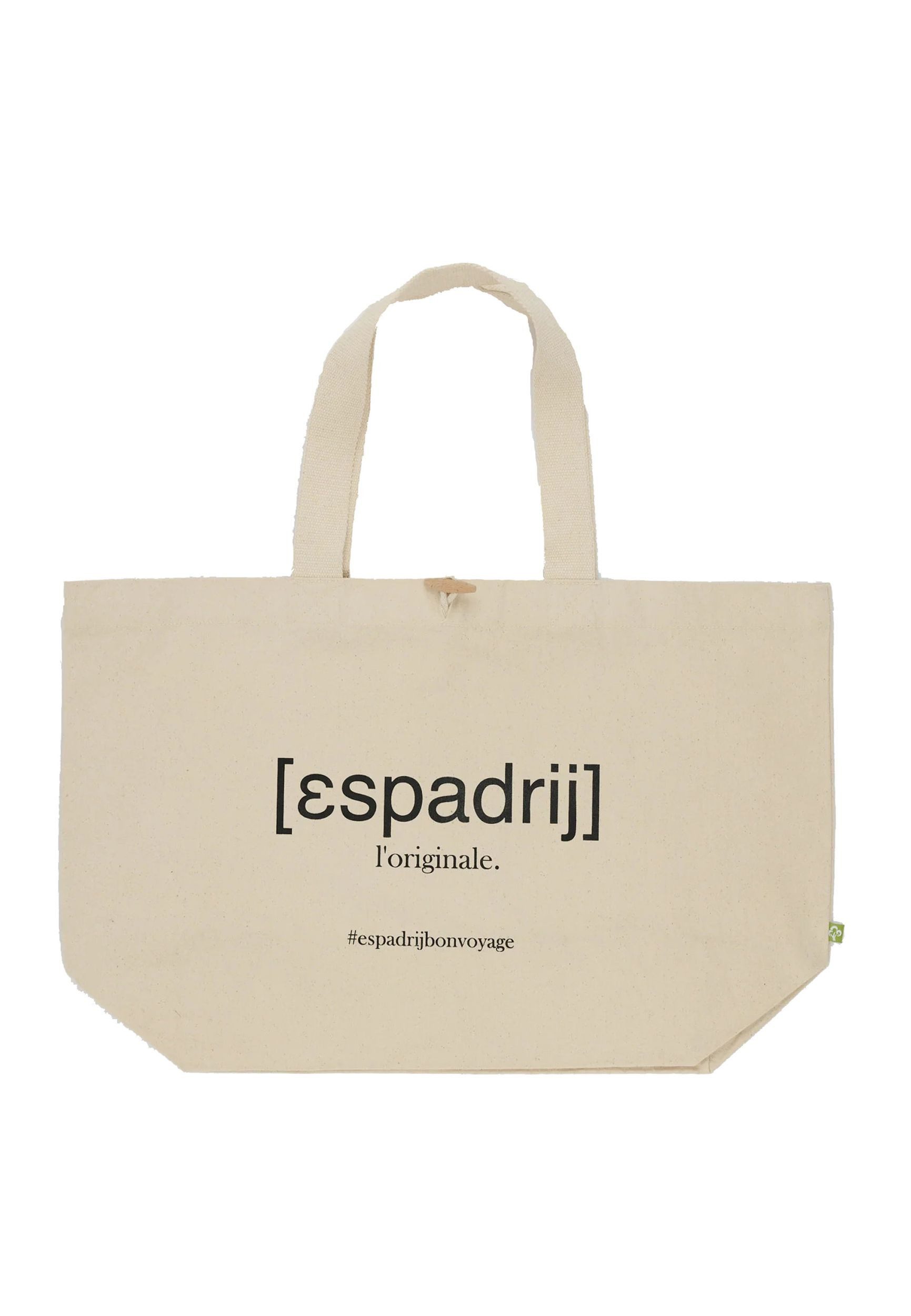 espadrij l´originale Strandtasche BEACHTOTE MEDIUM, Nature