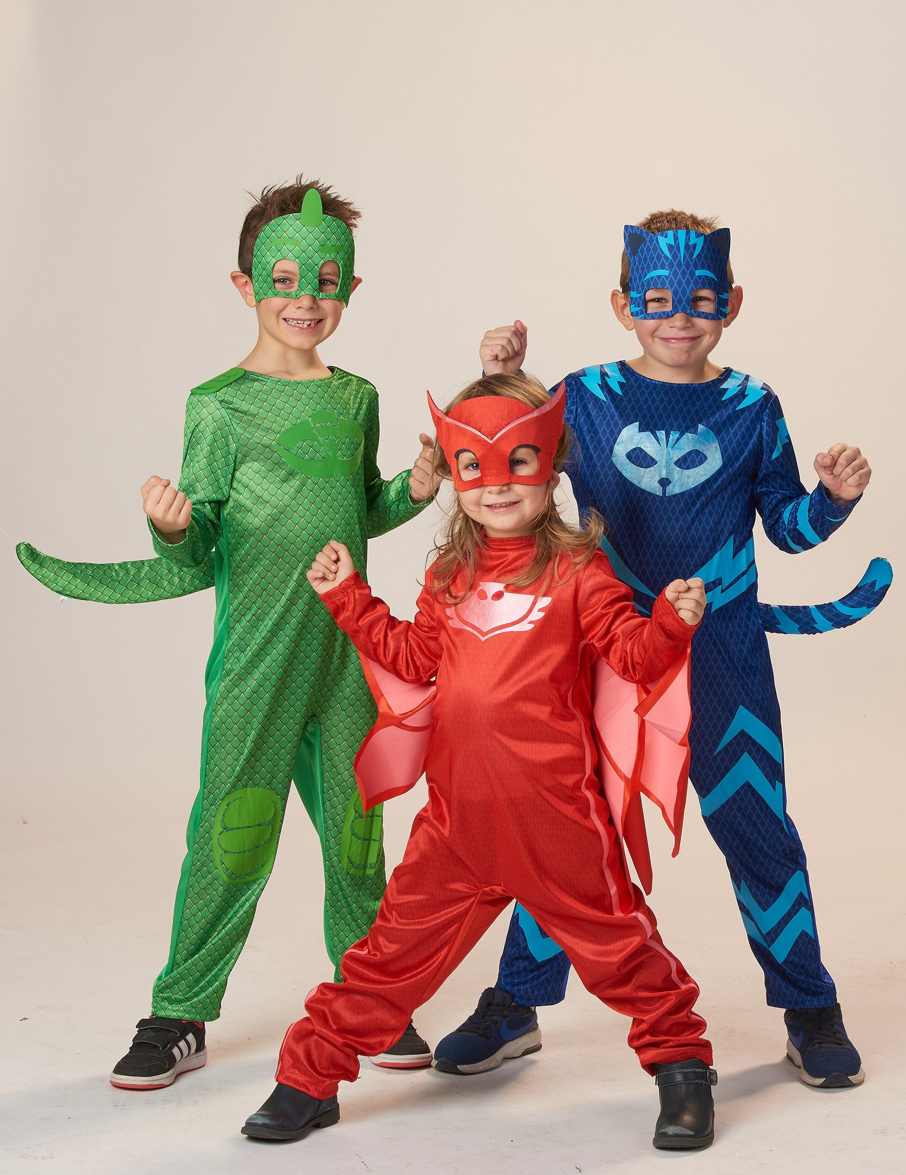 Riethmüller Kostüm Eulette Kinderkostüm für Mädchen PJ Masks Lizenzartikel rot