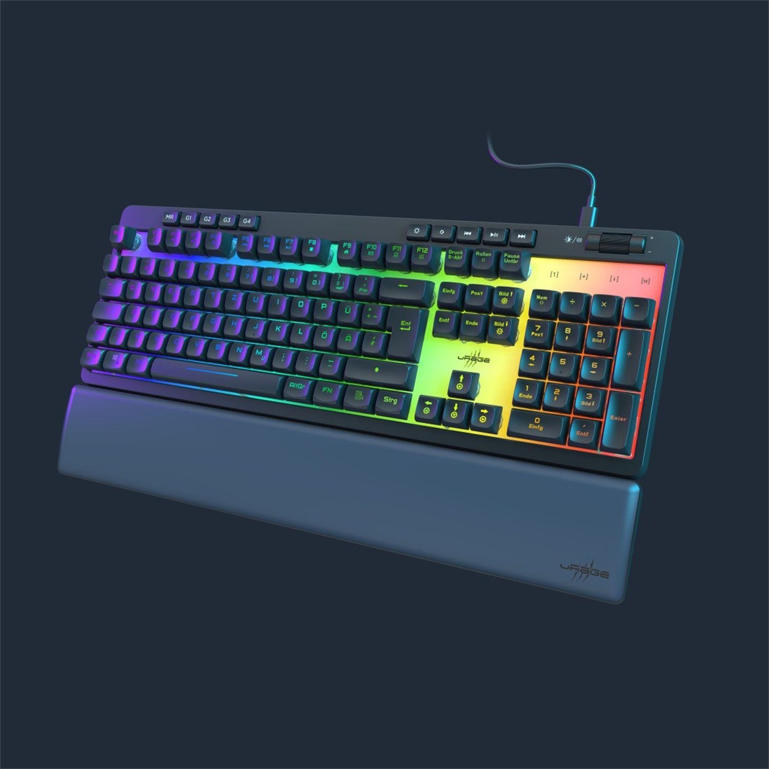 uRage Exodus 515 Illuminated, Schwarz Gaming-Tastatur
