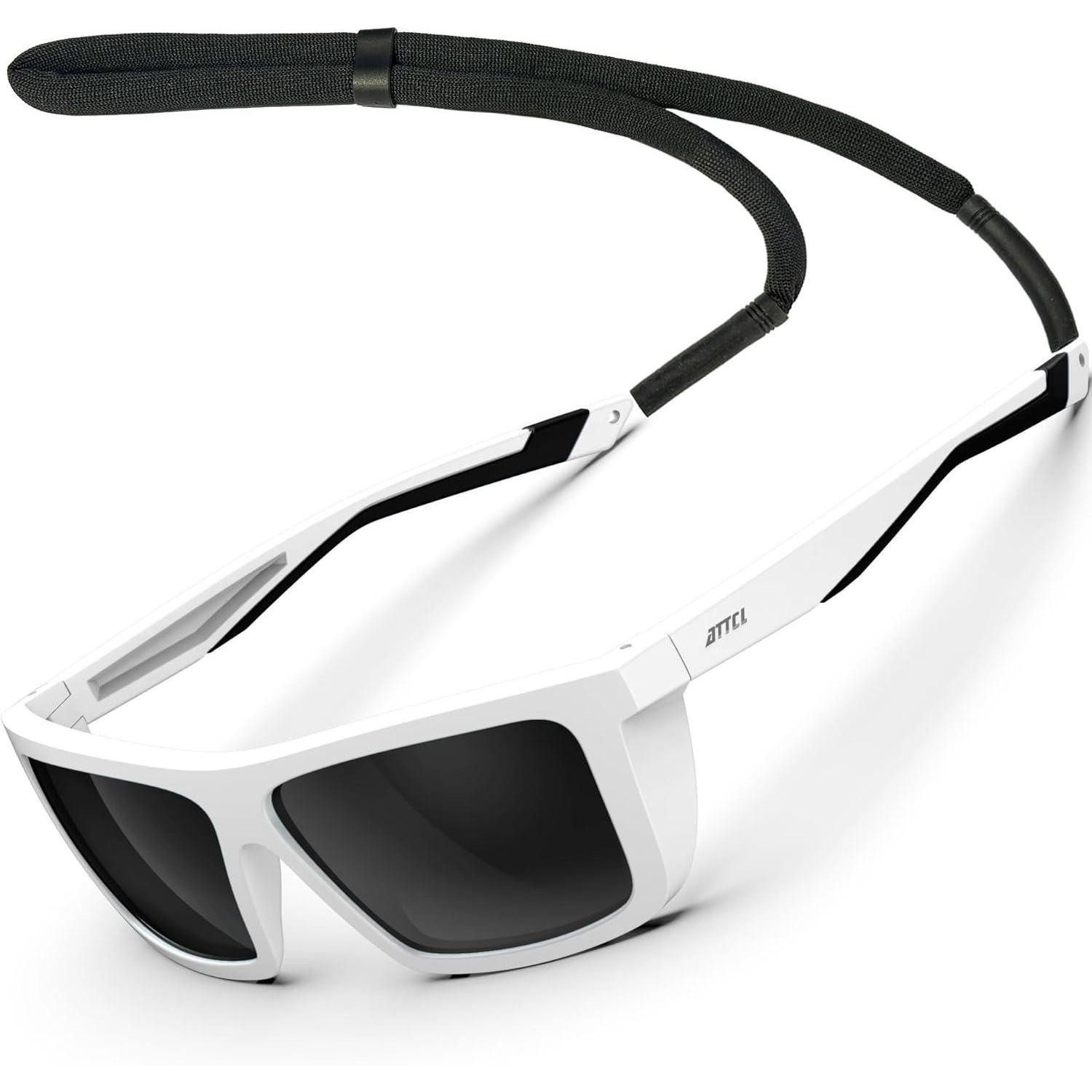 LuxusKollektion Monoscheibensonnenbrille Sonnenbrille Herren 1124-weiß+schwarz Nicht Verspiegelt