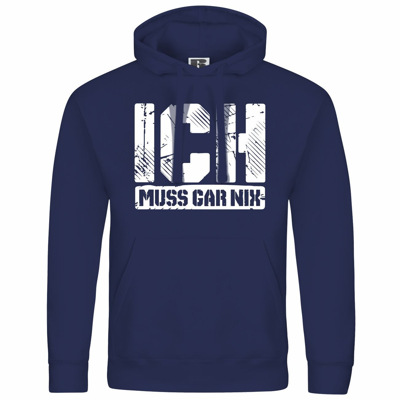 deinshirt Kapuzenpullover Herren Kapuzenpullover Ich muss günstig online kaufen