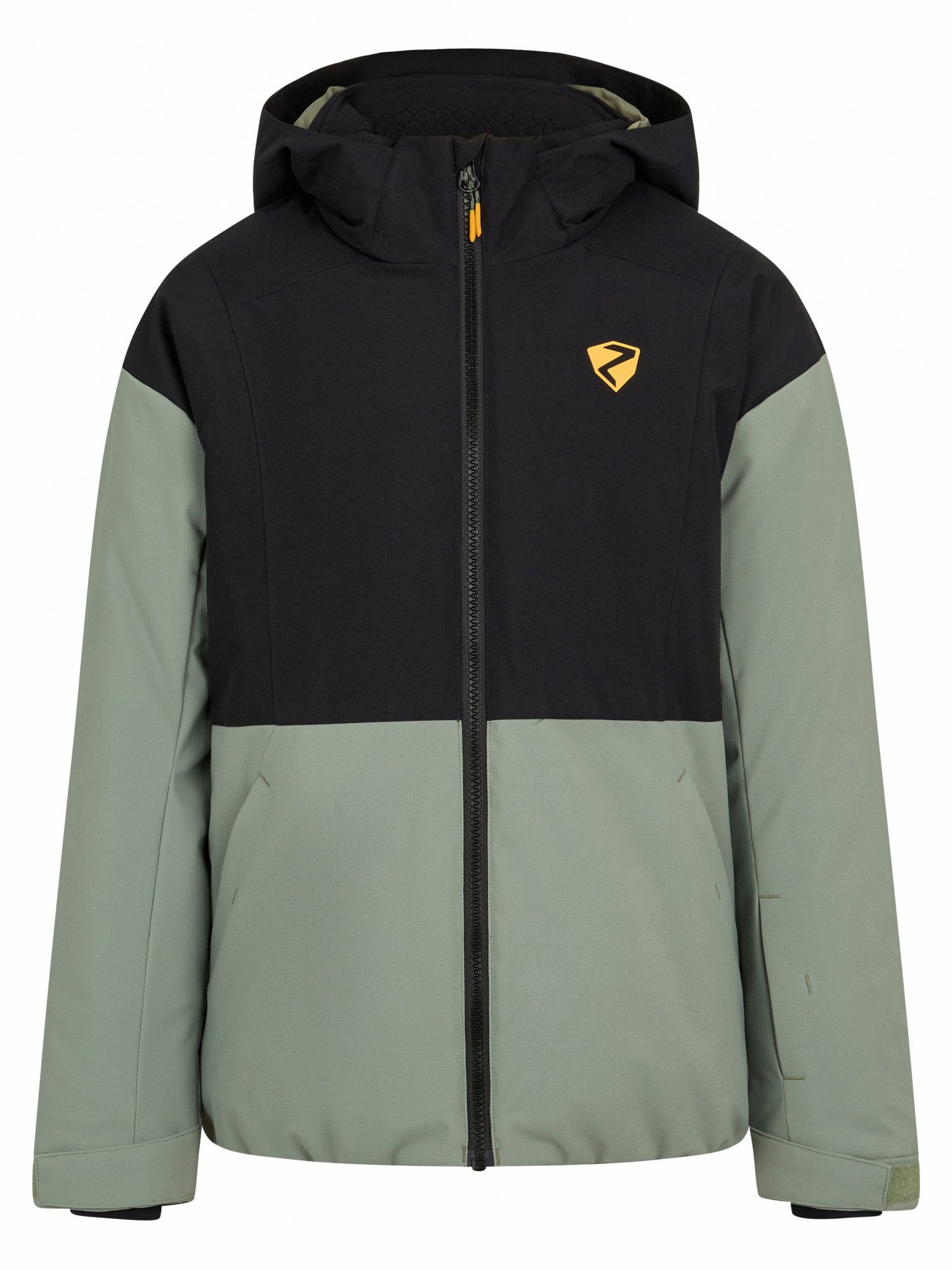 Ziener Skijacke ABBE-Z AQUASHIELD® JUNIOR wasser- u. winddicht, atmungsaktiv, warm, reflektierende Elemente