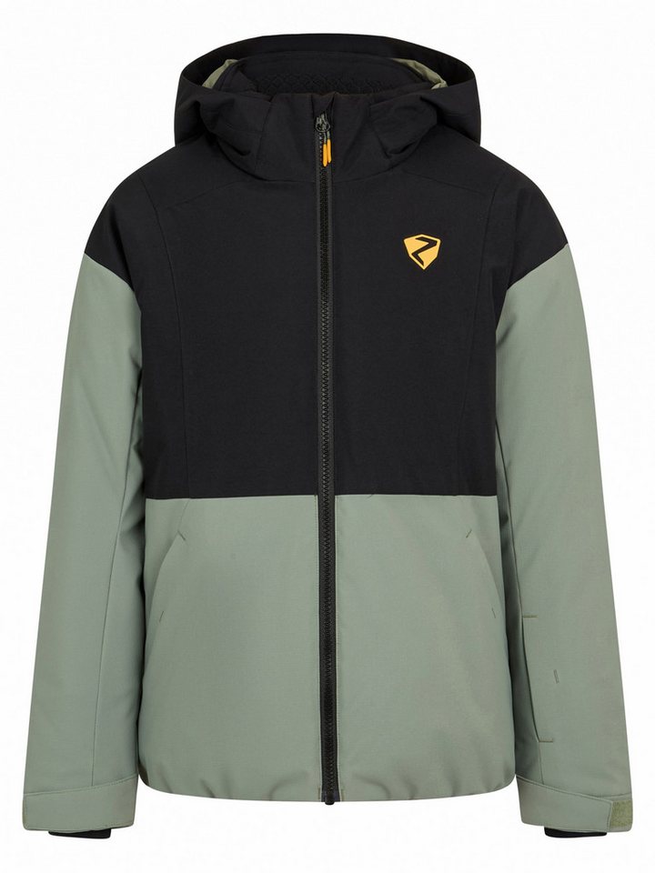 Ziener Skijacke ABBE-Z AQUASHIELD® JUNIOR wasser- u. winddicht, atmungsaktiv, warm, reflektierende Elemente