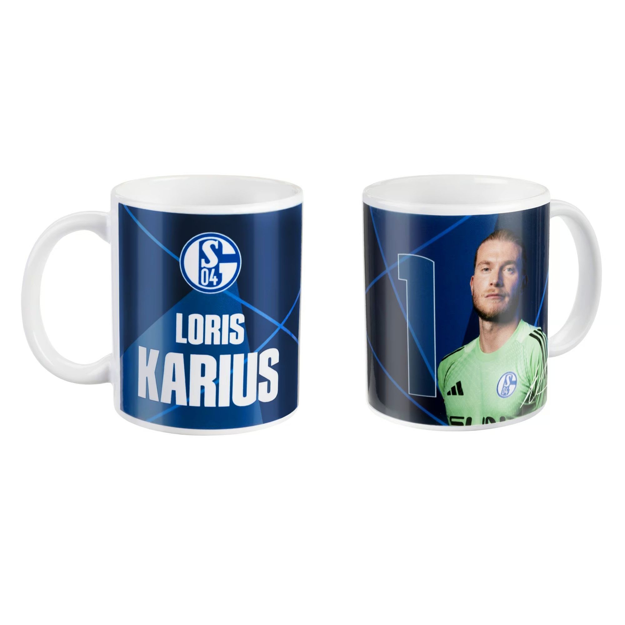 FC Schalke 04 Tasse Kaffeebecher Karius, 1-tlg., Keramik