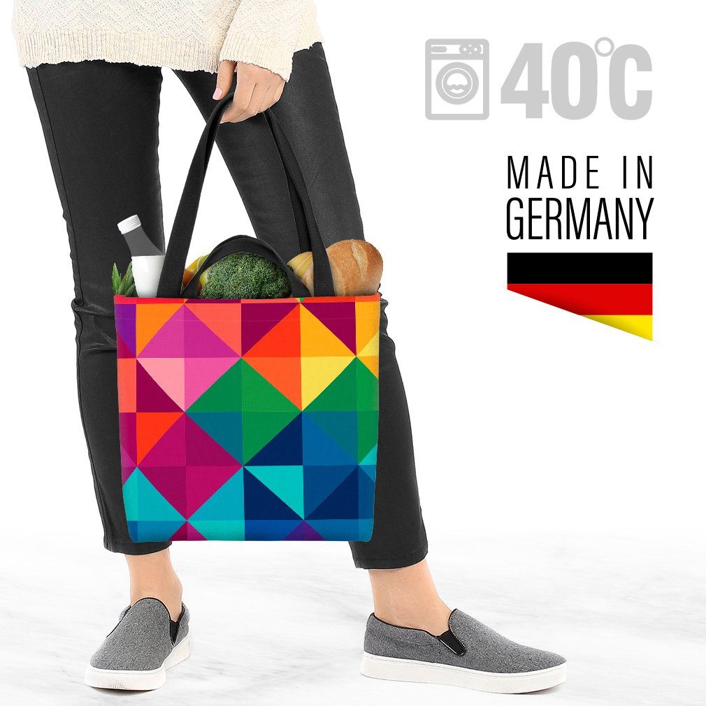 VOID Henkeltasche pride (1-tlg), Grafik Farben bunt flag Regenbogen parade clu Grafik Design Gay