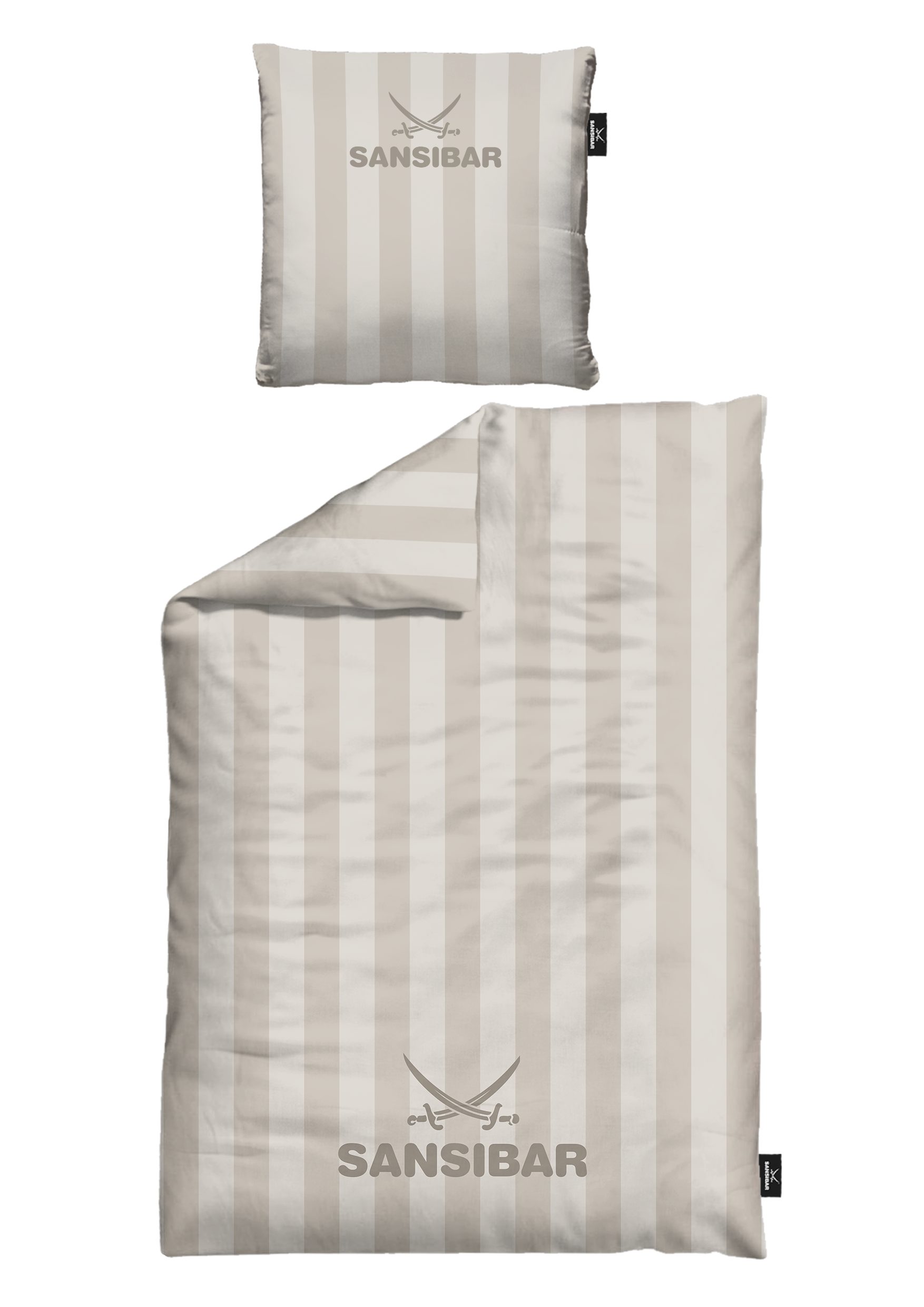 Sansibar Sylt Bettwäsche Sansibar Bettwäsche “Modern Stripe” 100% Baumwolle günstig online kaufen