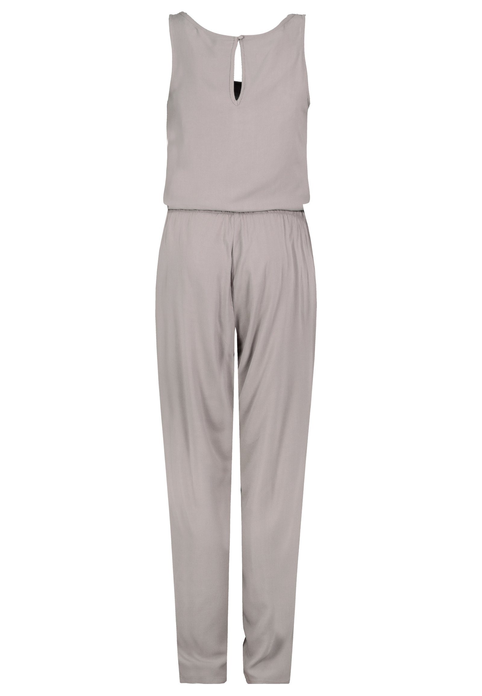 Hose Overall Binde Taupe SUBLEVEL Jumpsuit Einteiler Sommer Overall lange Damen Gürtel