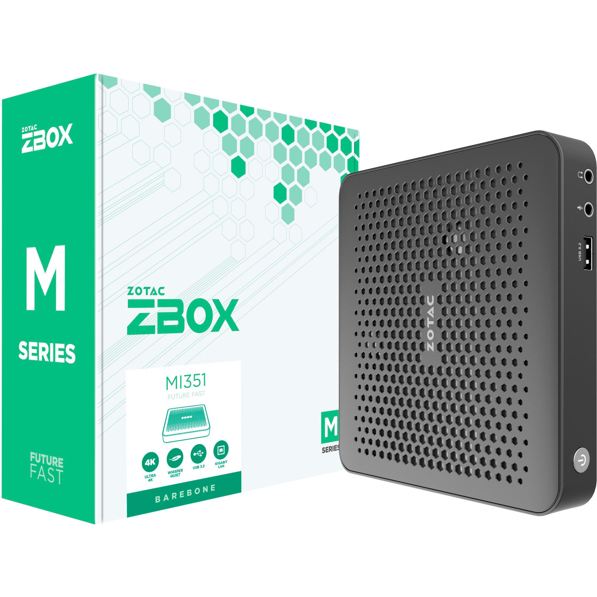Zotac ZOTAC ZBOX edge MI351, Barebone, (ohne Barebone-PC (N Alder Lake-N)