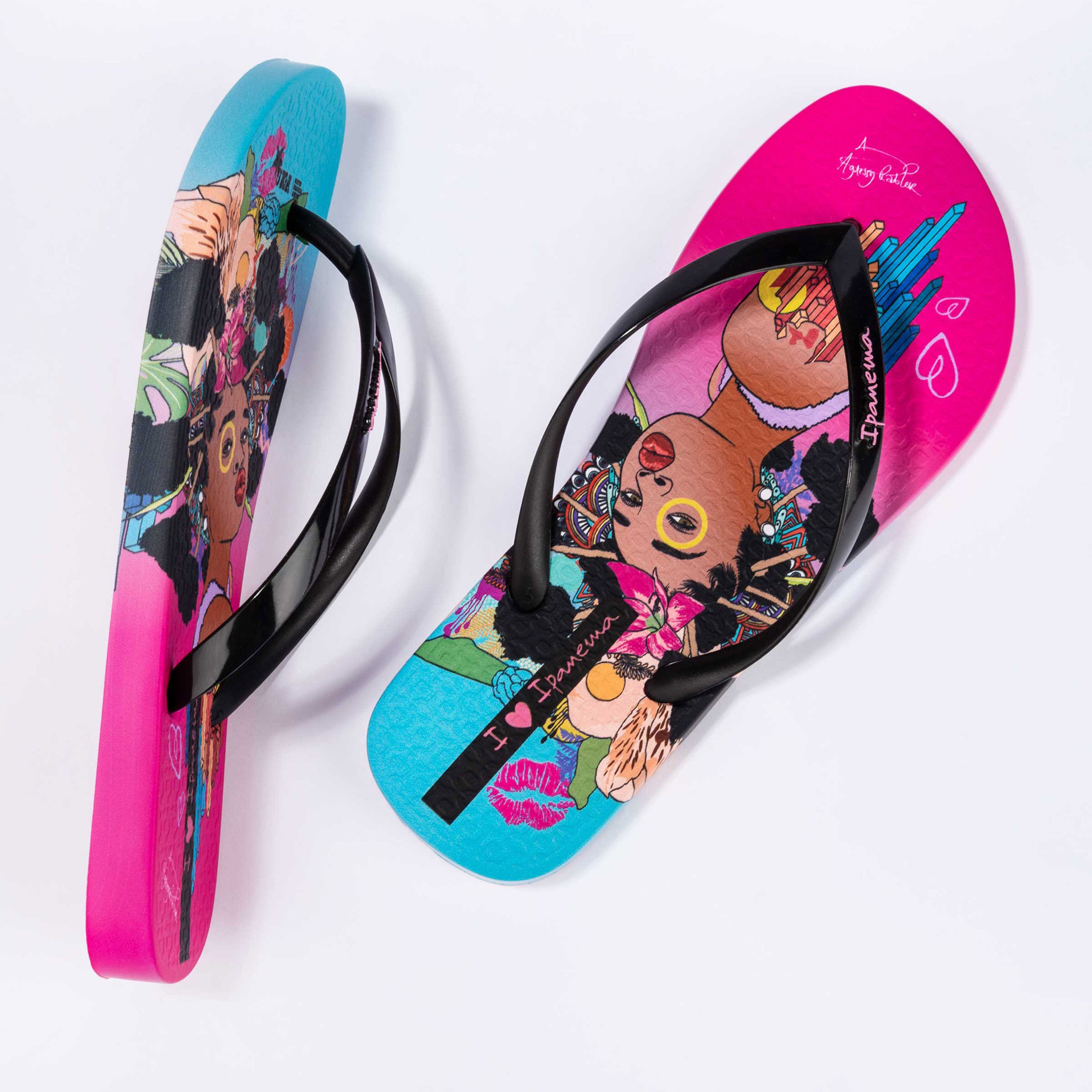 Ipanema IPANEMA GRAFFITI V FEM - Zehentrenner / Flip Flop Zehentrenner