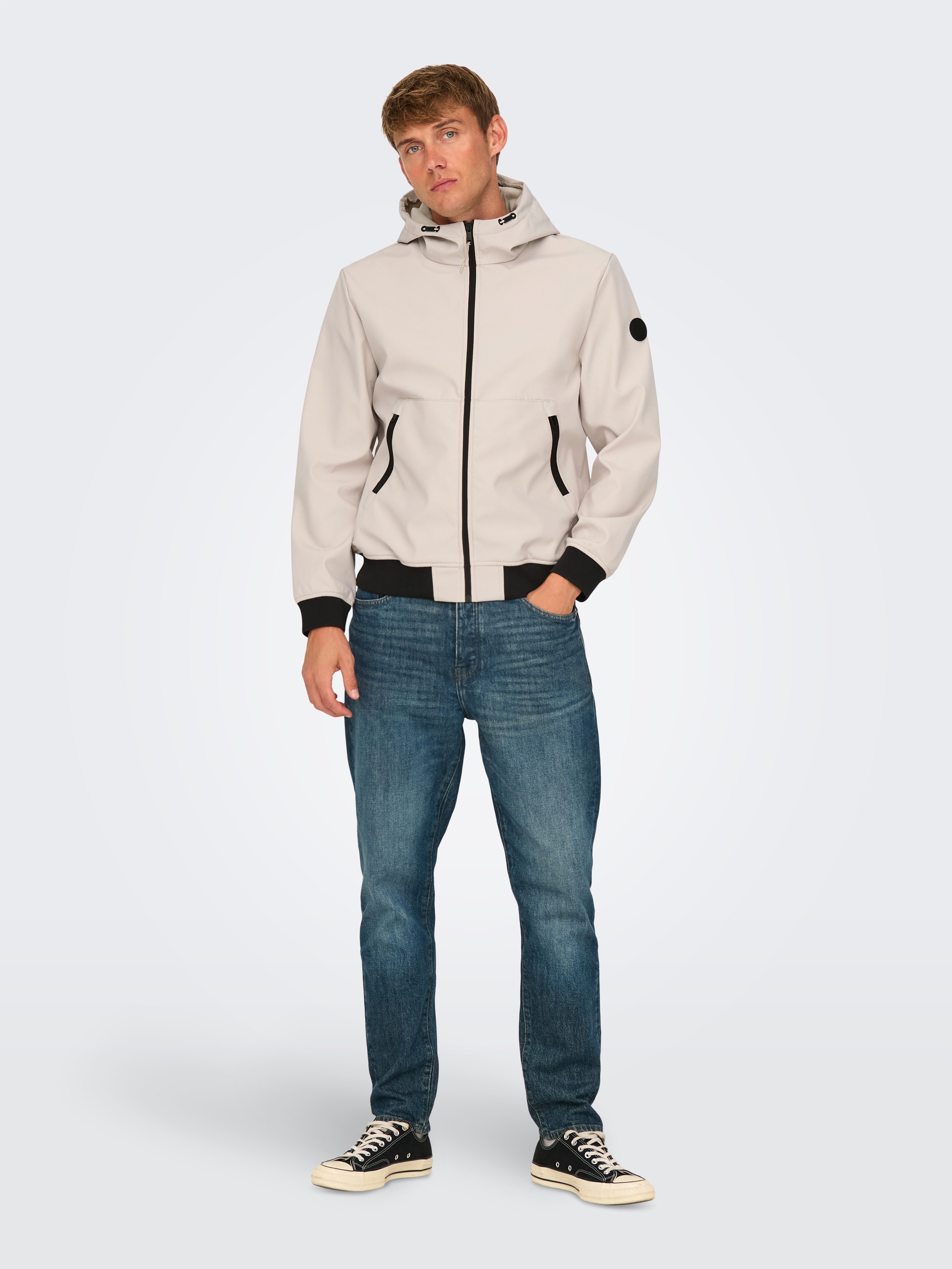 ONLY & SONS Softshelljacke ONSBOWIE SOFTSHELL BOMBER NOOS
