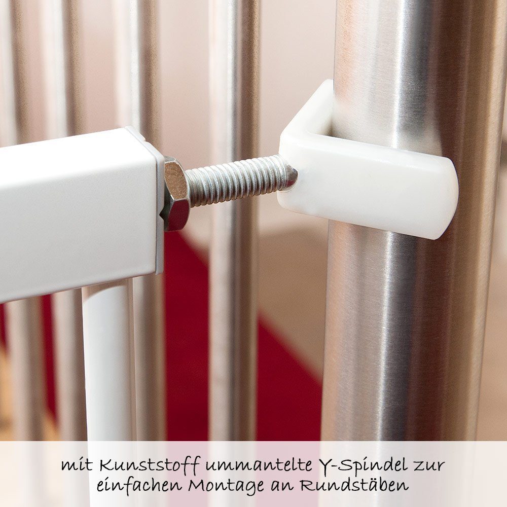 Hauck Türschutzgitter Hauck Y-Spindel für Rundstäbe