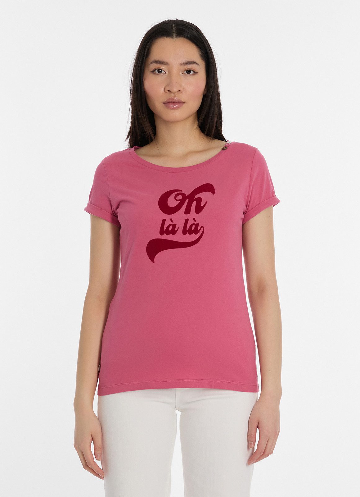 Kurzarmshirt FLLORAH PP GOTS