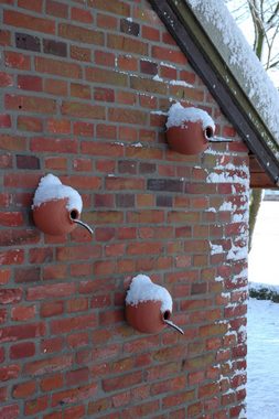 esschert design Vogelhaus, aus frostfestem Steingut