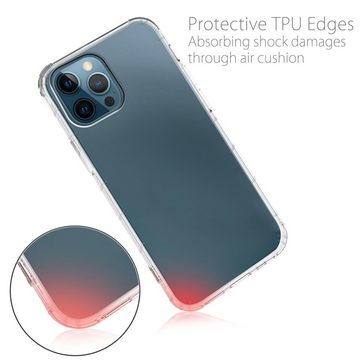 MyGadget Handyhülle Hülle für Apple iPhone 12 Pro, Crystal Clear & Stoßfeste Schutzhülle Silikon Back Cover dünne
