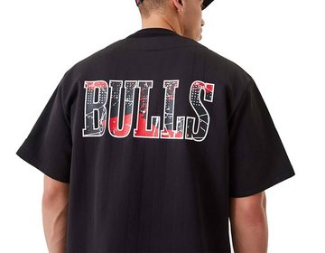 New Era Kurzarmhemd Hemd New Era Infill Team Logo Chicago Bulls