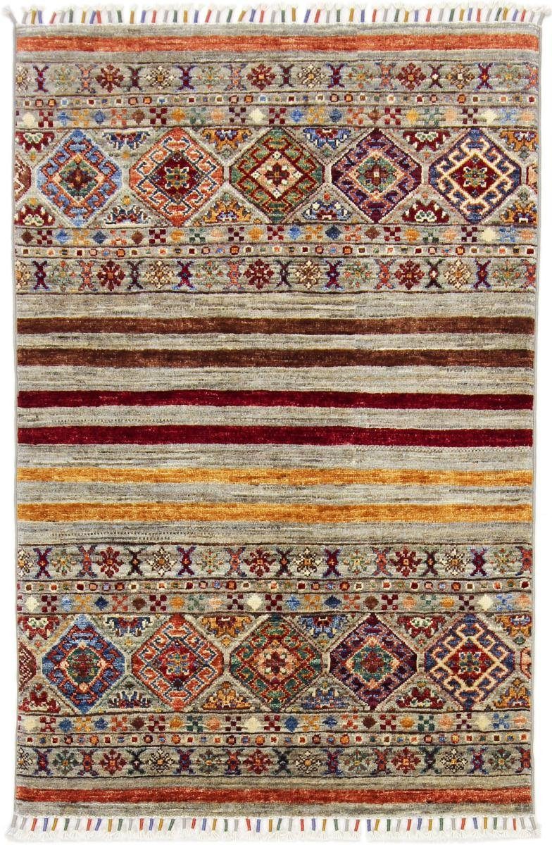 Orientteppich Arijana Shaal 83x126 Handgeknüpfter Orientteppich, Nain Trading, rechteckig, Höhe: 5 mm