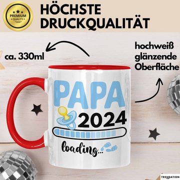 Trendation Tasse Trendation - Papa 2024 Loading Tasse Schwanger