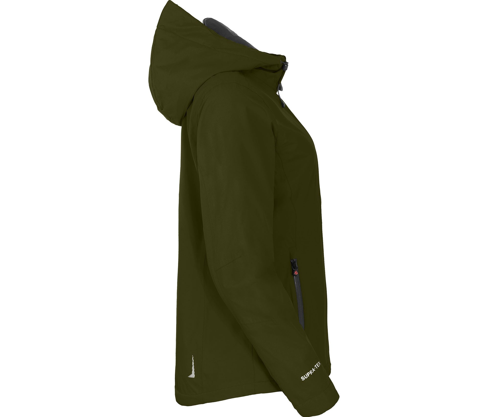 Bergson Regenjacke HELLI THERMO Damen Regenjacke, leicht wattiert, 12000 mm Wassersäule, Normalgrößen