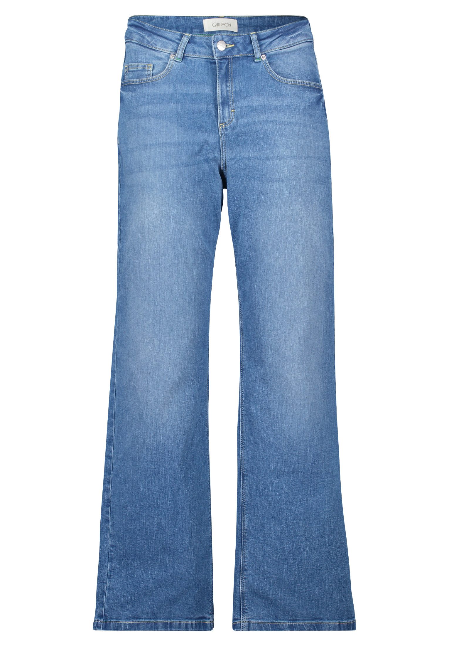 Cartoon Stretch-Jeans Cartoon Damen Stretch-Jeans mit günstig online kaufen