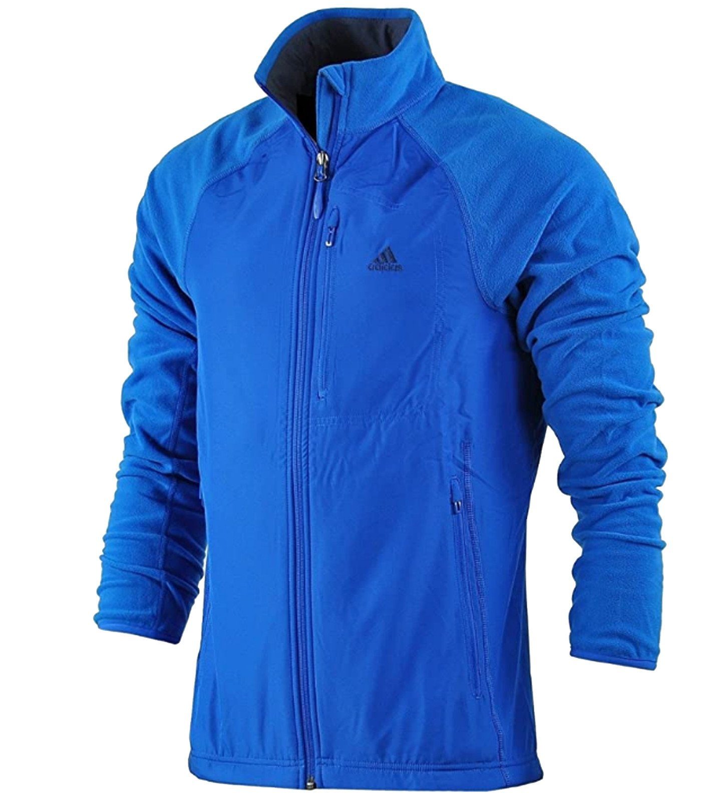 adidas Trainingsjacke »adidas Windfleece Jacket Lauf-Jacke stylische Herren  Wind-Jacke Sport-Jacke mit Stehkragen Blau« online kaufen | OTTO