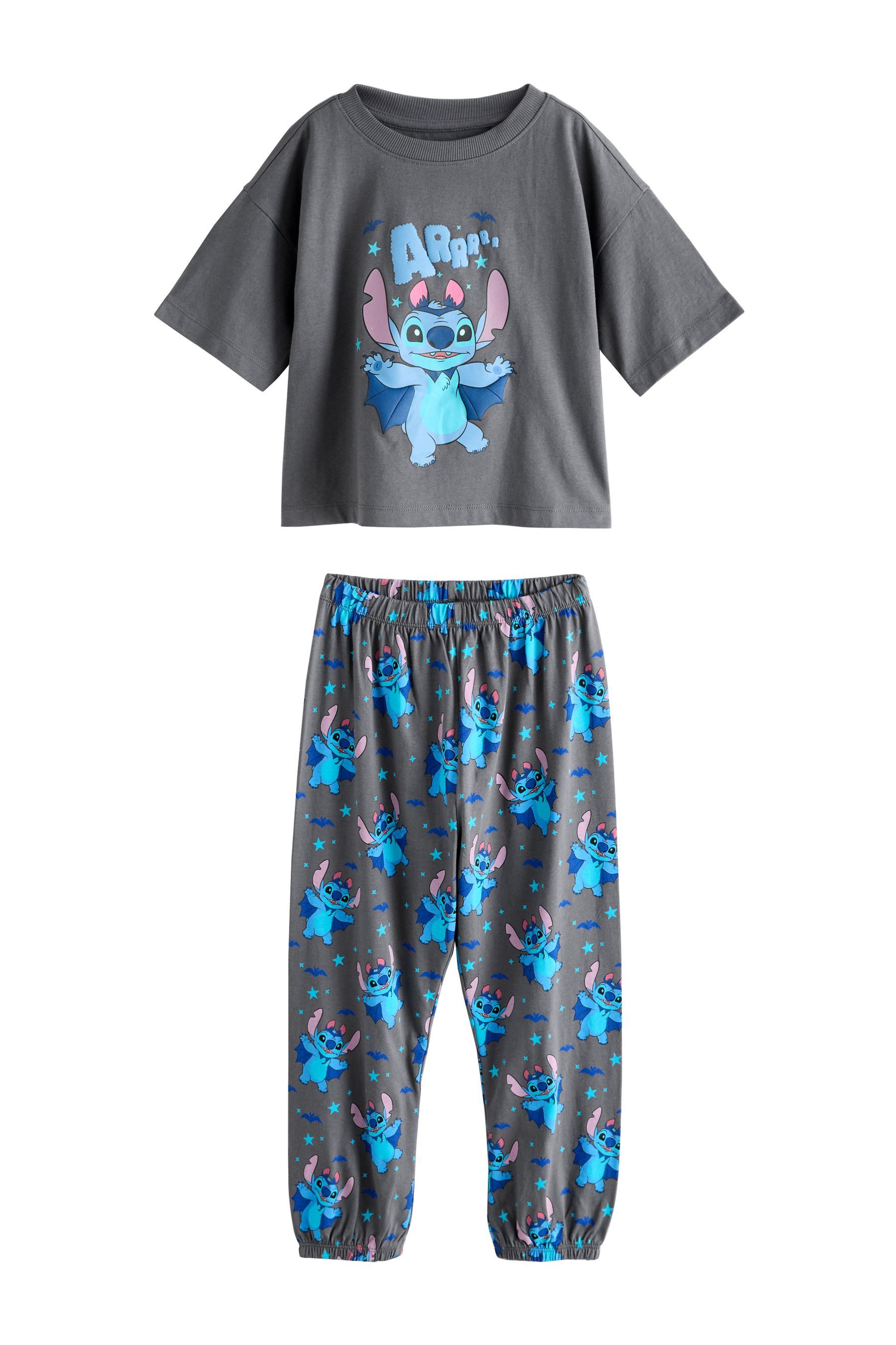Next Pyjama Disney Lilo und Stitch Halloween-Schlafanzug (2 tlg)