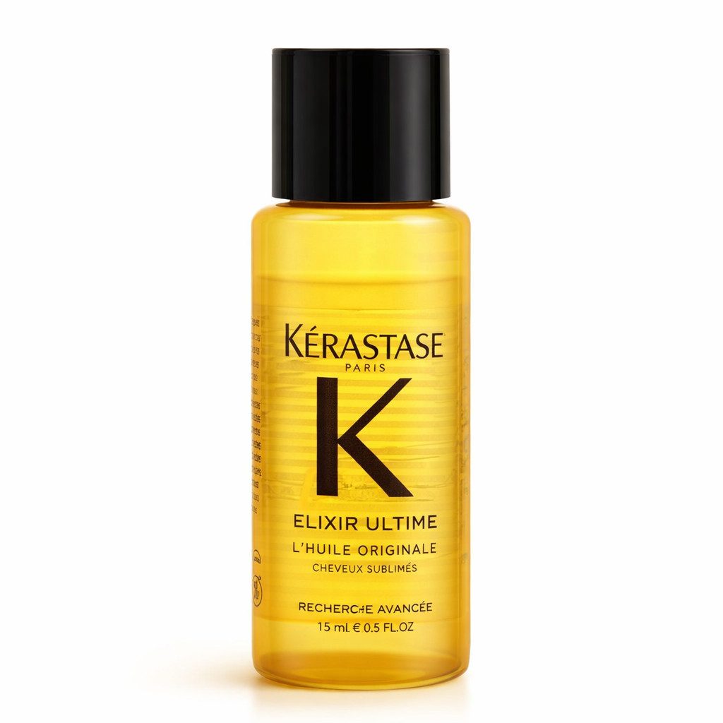 Kérastase Haaröl Elixir Ultime L´Huile Originale 15 ml, Reduziert Frizz und fliegende Haare