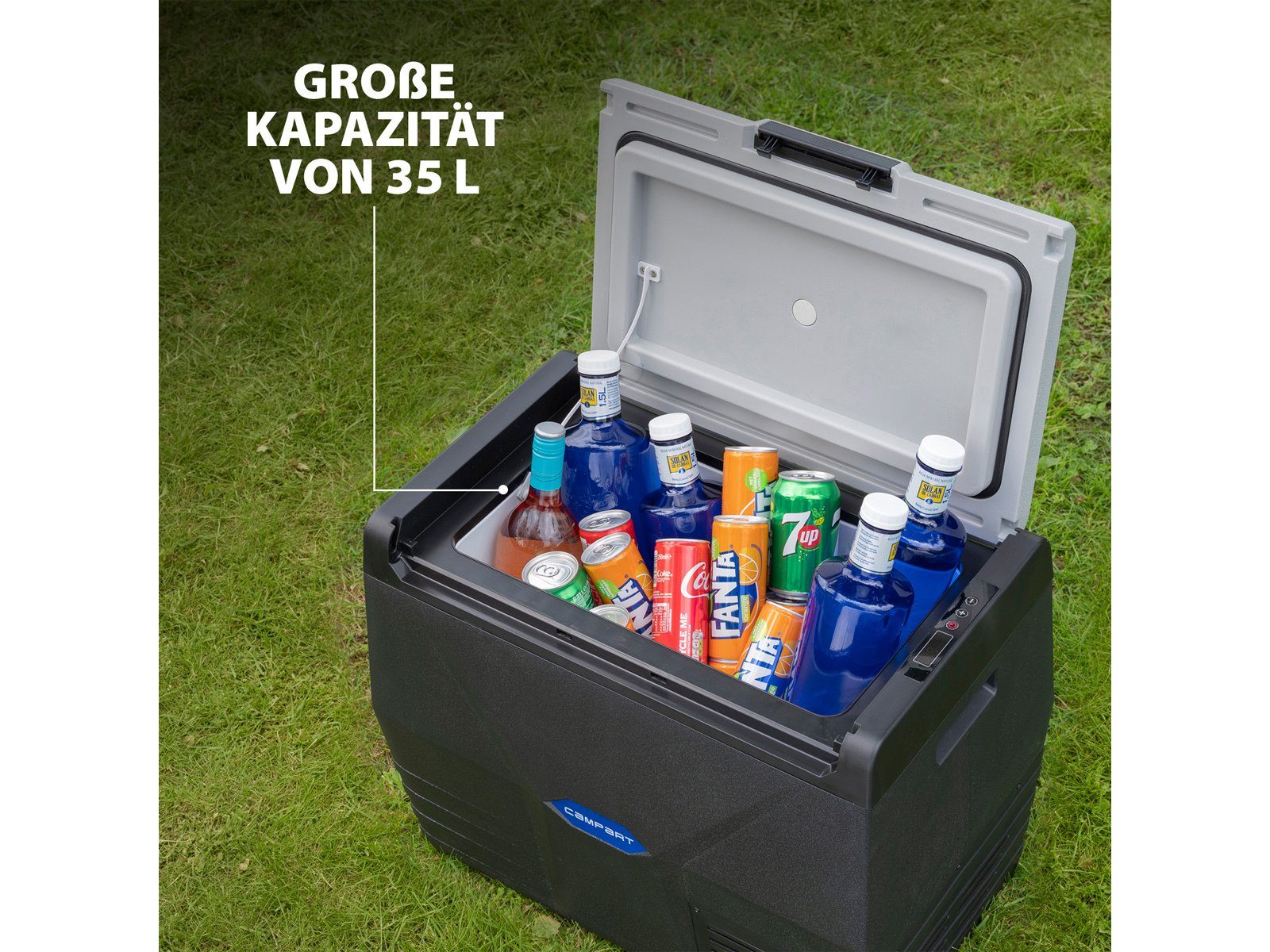 KESSER® Kompressor Kühlbox elektrisch Gefrierbox 42-52L
