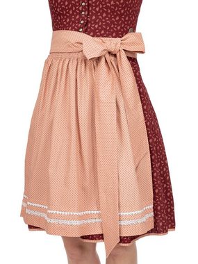 MarJo Trachtenkleid Mini Dirndl 2tlg. 58cm MIRIAM rost rot