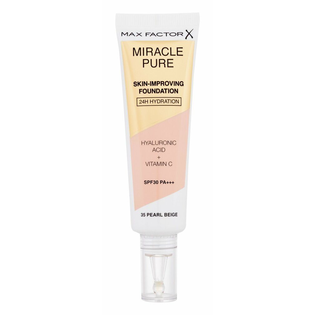 MAX FACTOR Gesichtspflege Miracle Pure Foundation Spf30 35-Pearl Beige