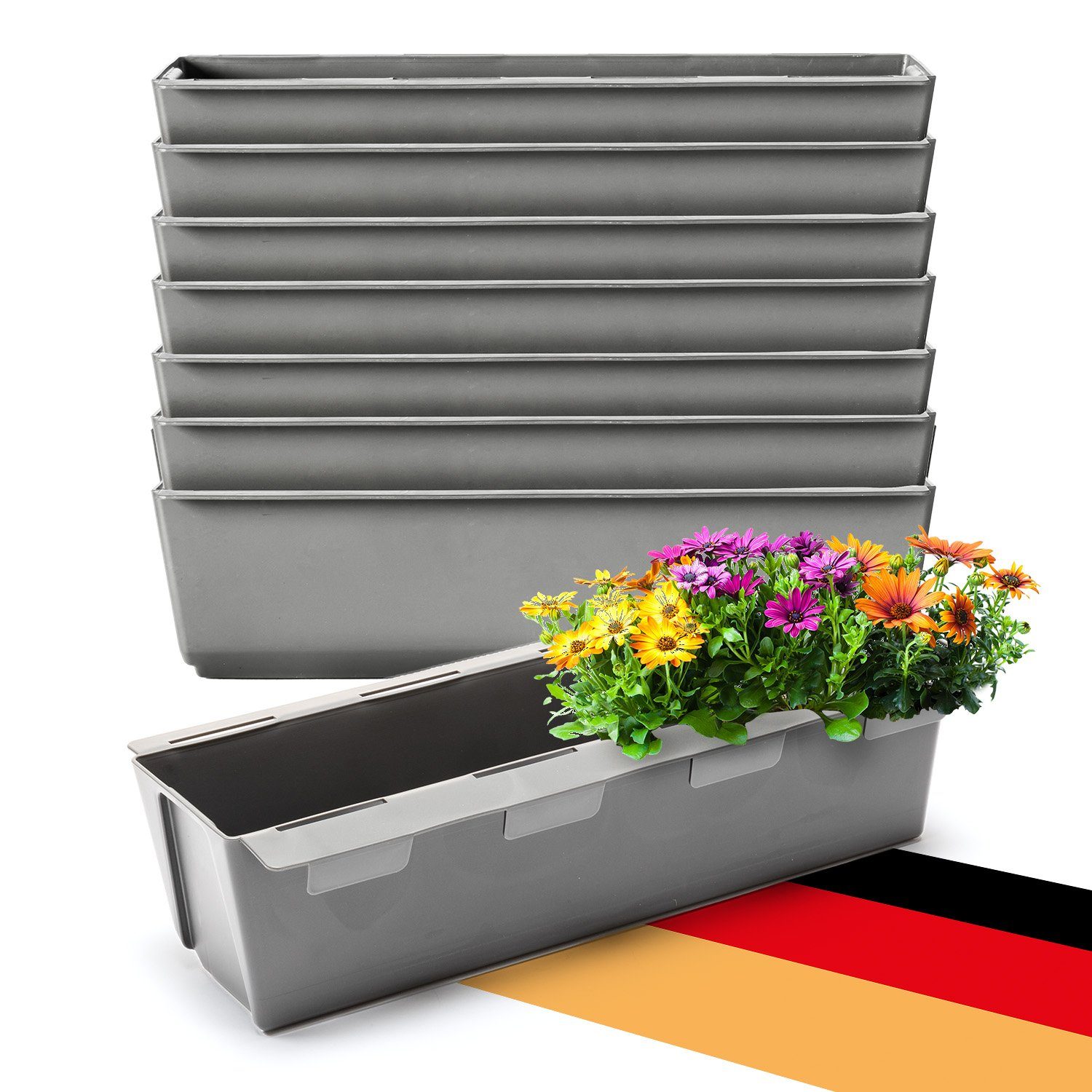 BigDean Blumenkasten Paletten-Einsatz zum Einhängen 37cm günstig online kaufen