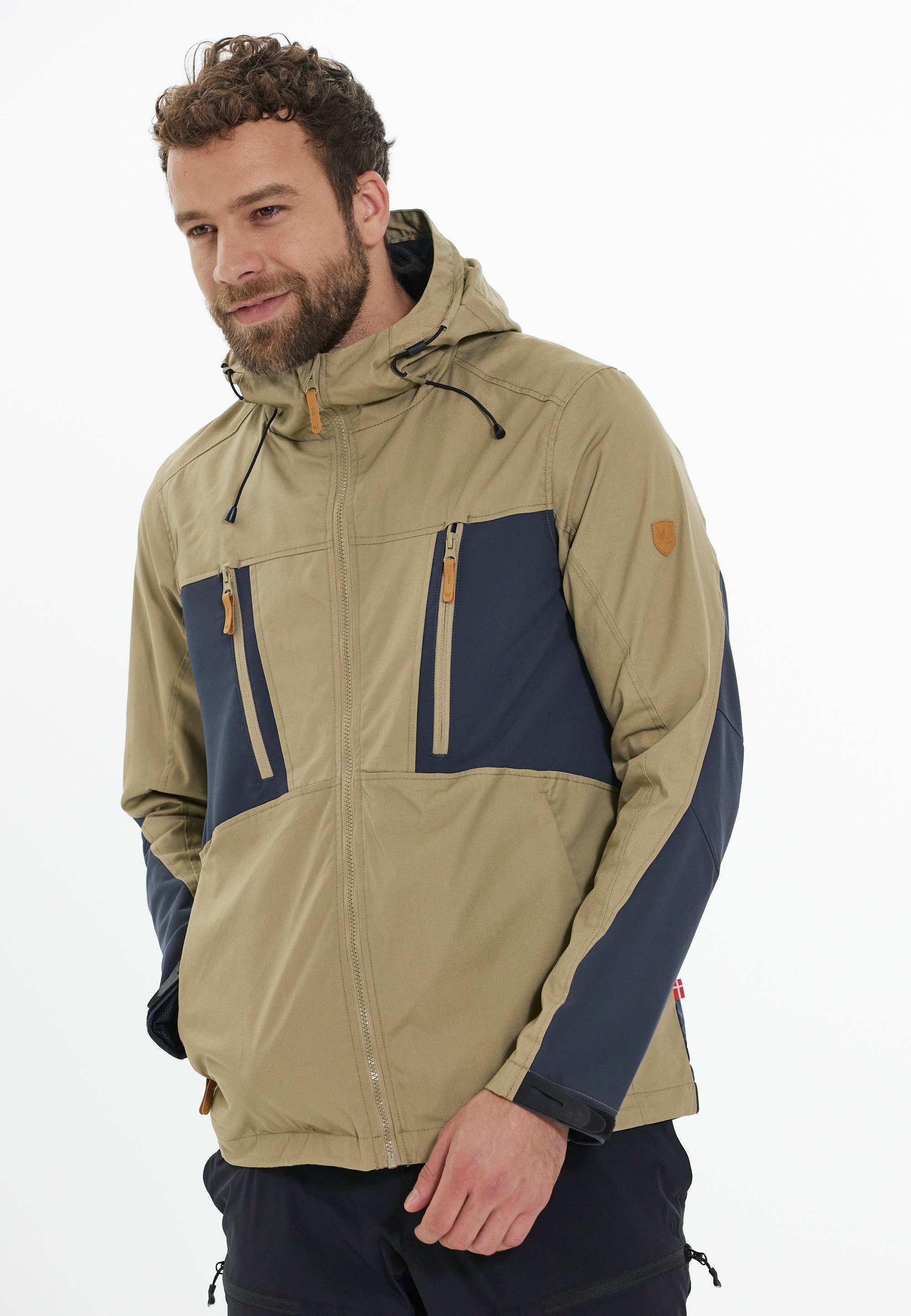 WHISTLER Outdoorjacke ELDON M aus atmungsaktivem Material grau-grün