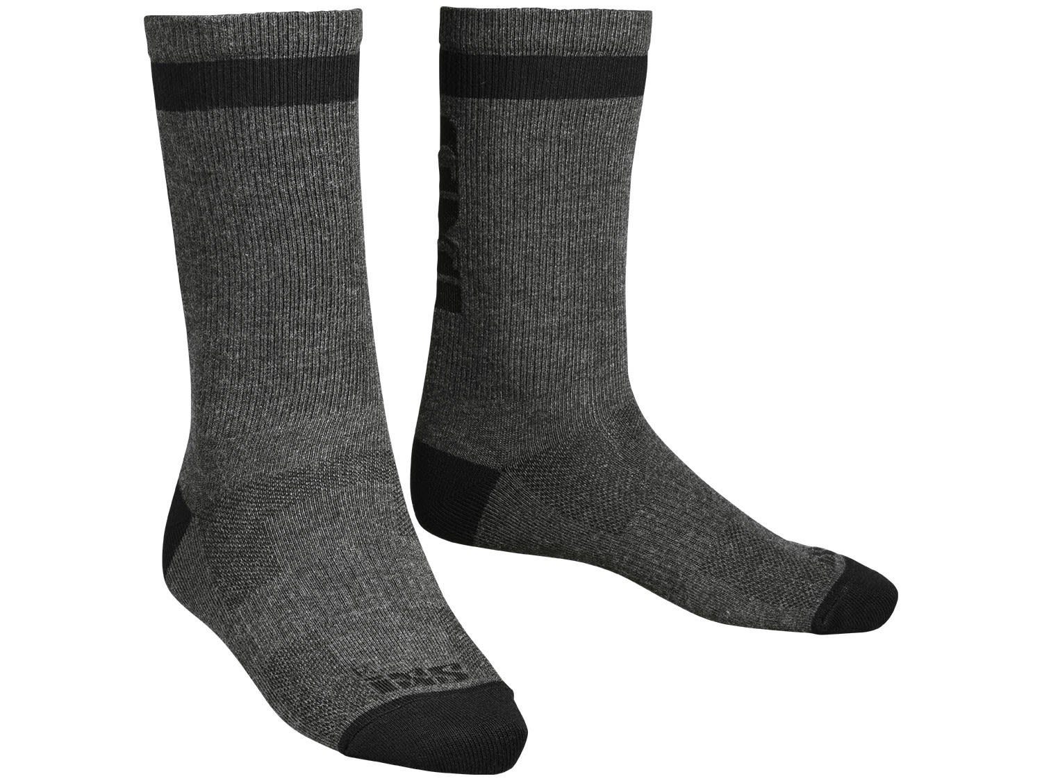 IXS Thermosocken Ixs Double Socks 2 Pairs Kompressionssocken Black