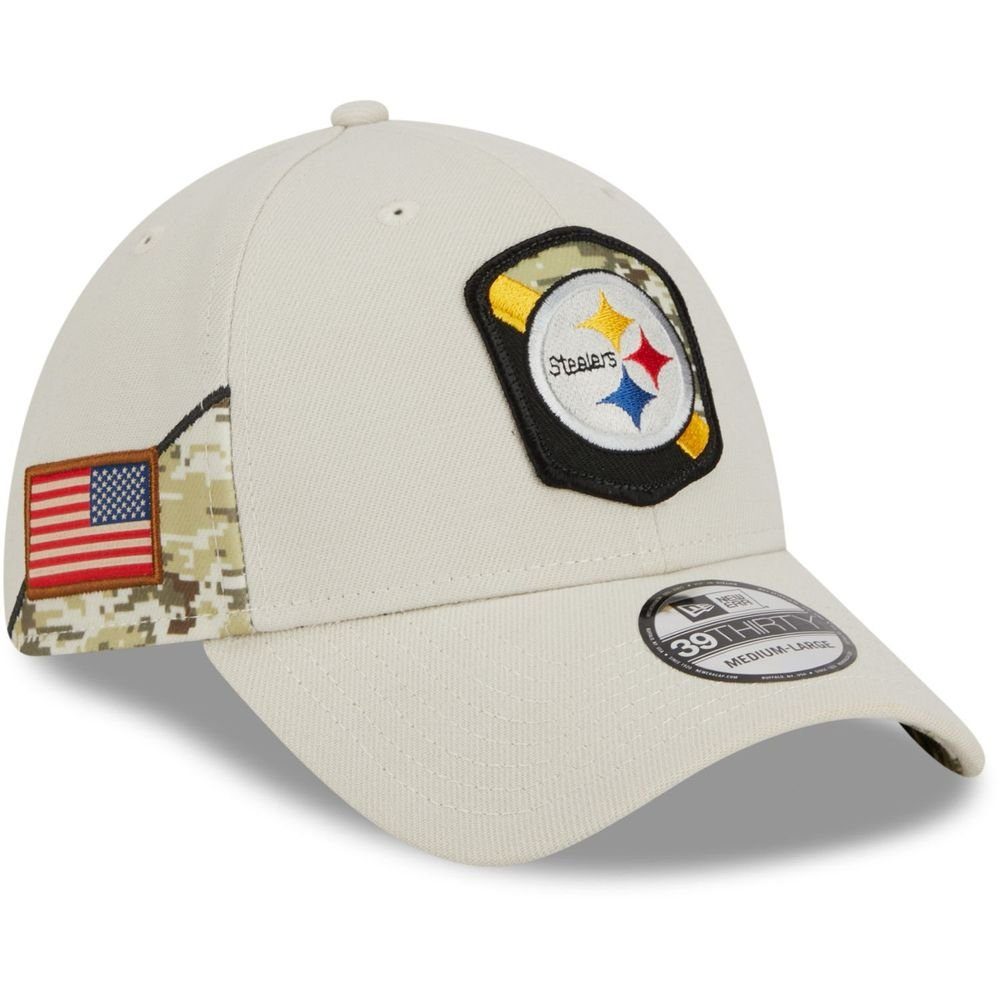 New Era Baseball Cap NFL PITTSBURGH STEELERS STS 2023 Sideline 39THIRTY Stretch Fit Cap