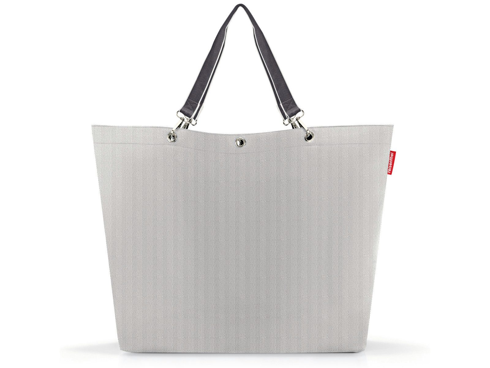 REISENTHEL® Einkaufsshopper shopper XL herringbone grey, günstig online kaufen