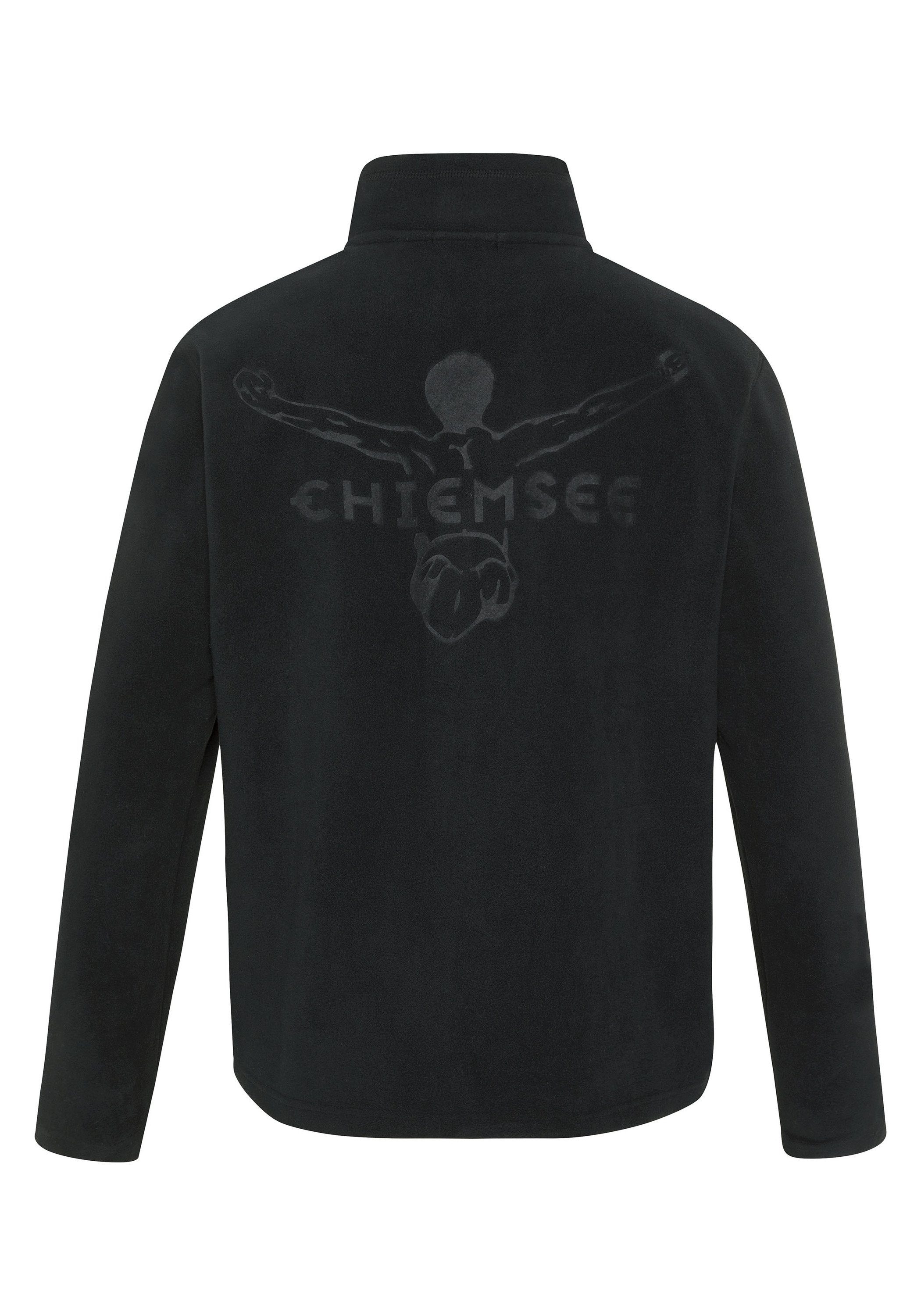 Chiemsee Fleecejacke im Jumper-Look Fleece-Jacke Beauty Black 1 19-3911