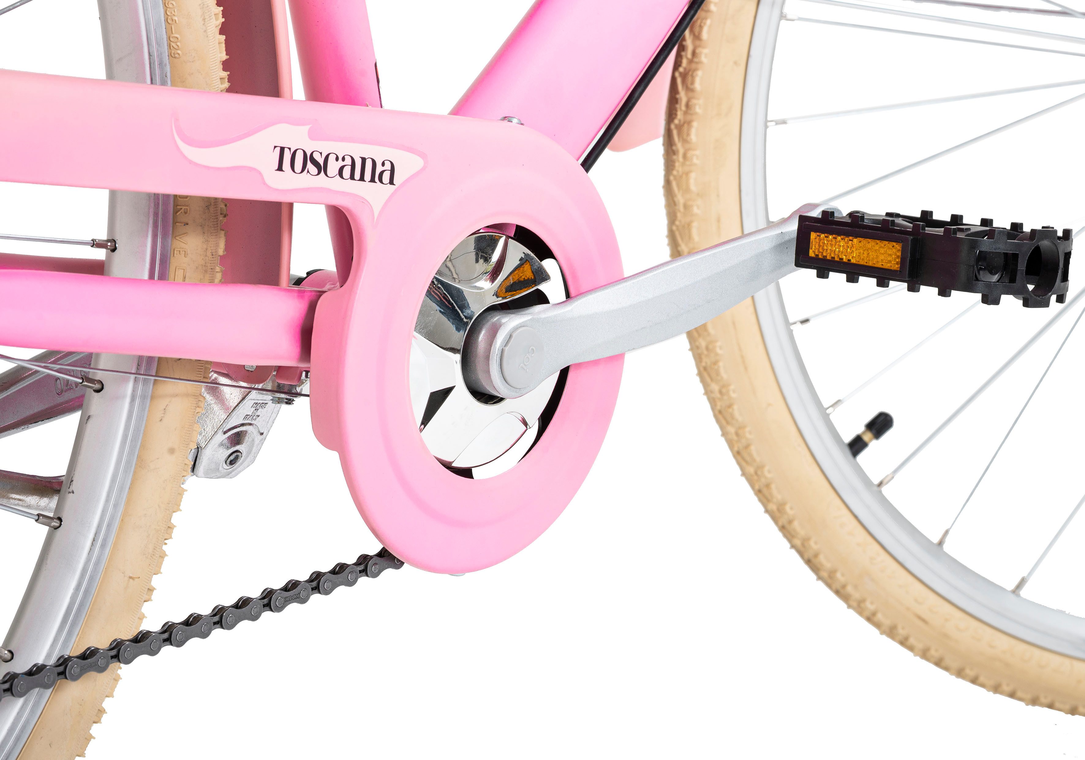 Dacapo city bike Toscana, 6 gears, derailleur gears