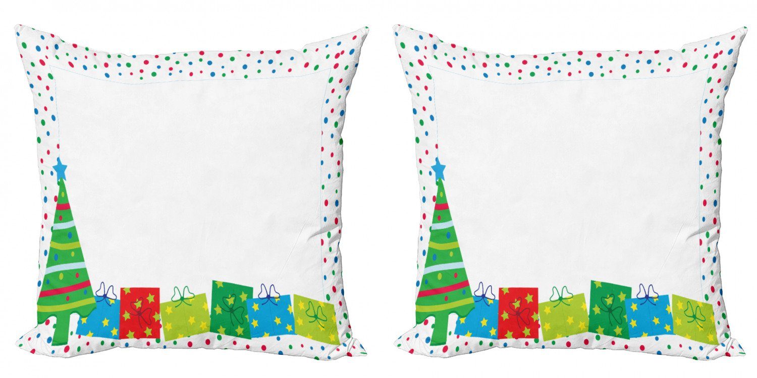 Kissenbezüge Modern Neujahr Weihnachten Doppelseitiger (2 Party Digitaldruck, Abakuhaus Accent Stück)