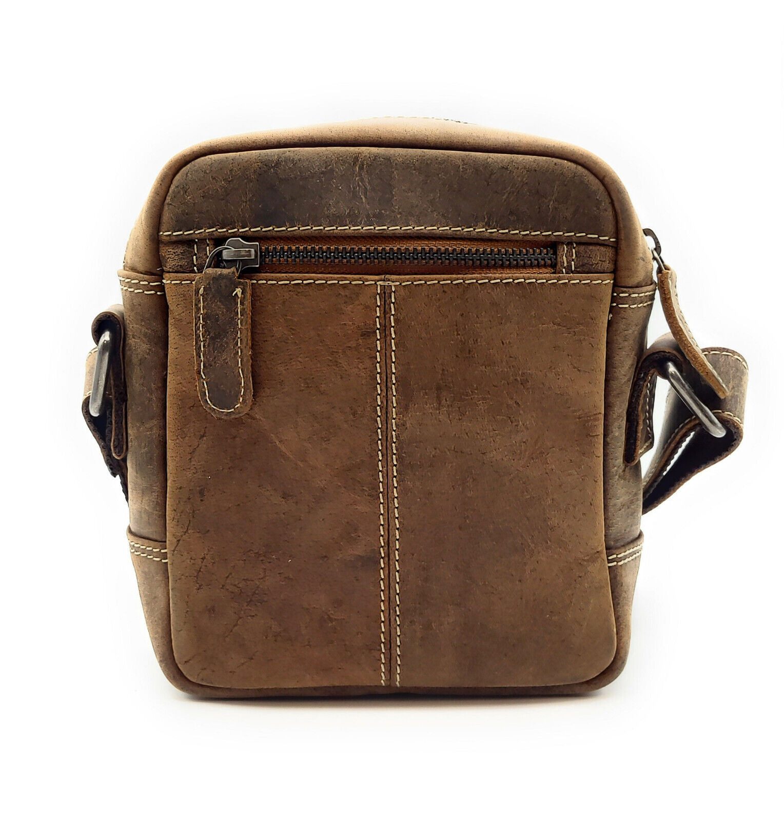 Ven Tomy Umhängetasche kleine Schultertasche Crossbag aus Büffelleder im vintage Look