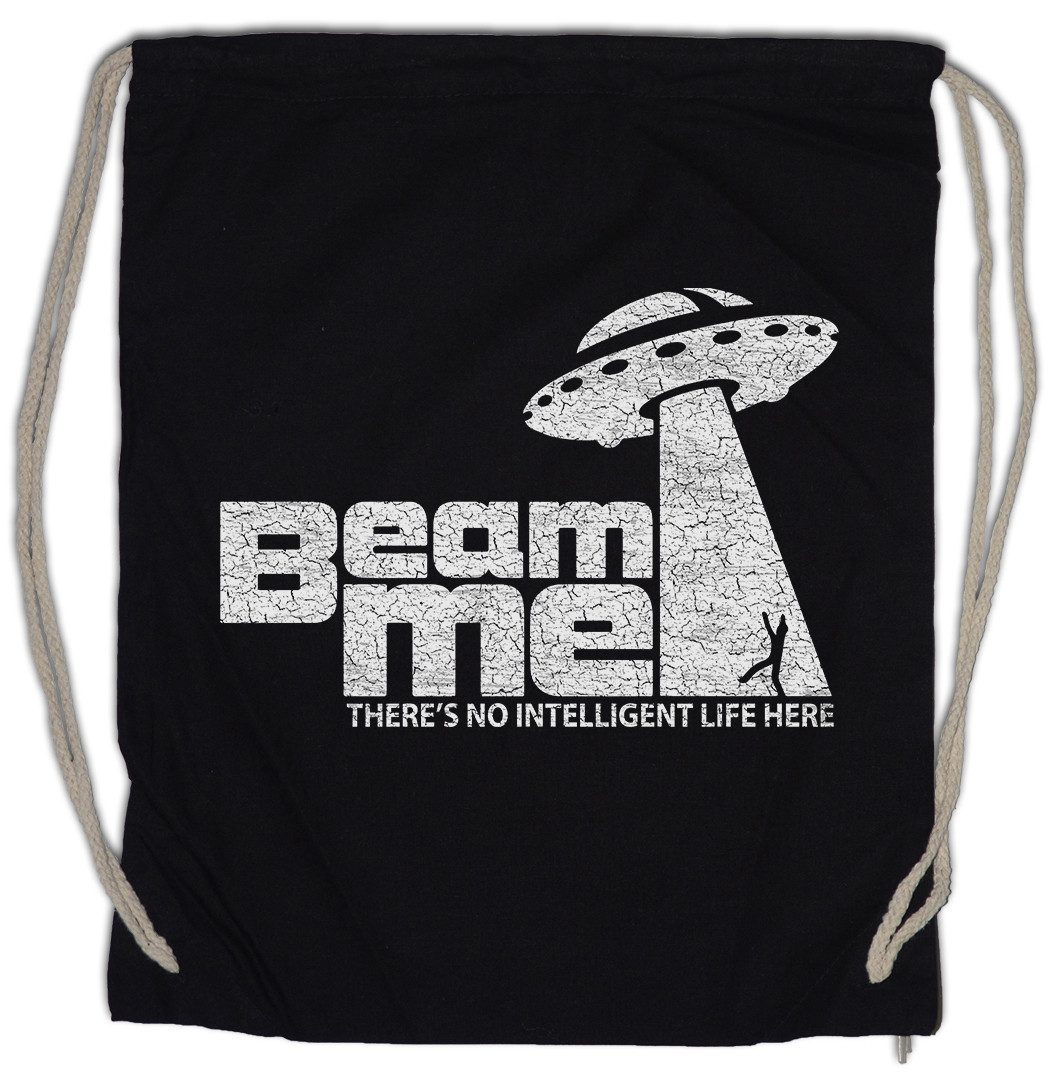 Turnbeutel UFO Beam Me Turnbeutel Gamer Gaming Games Pixel Retro Arcade Alien
