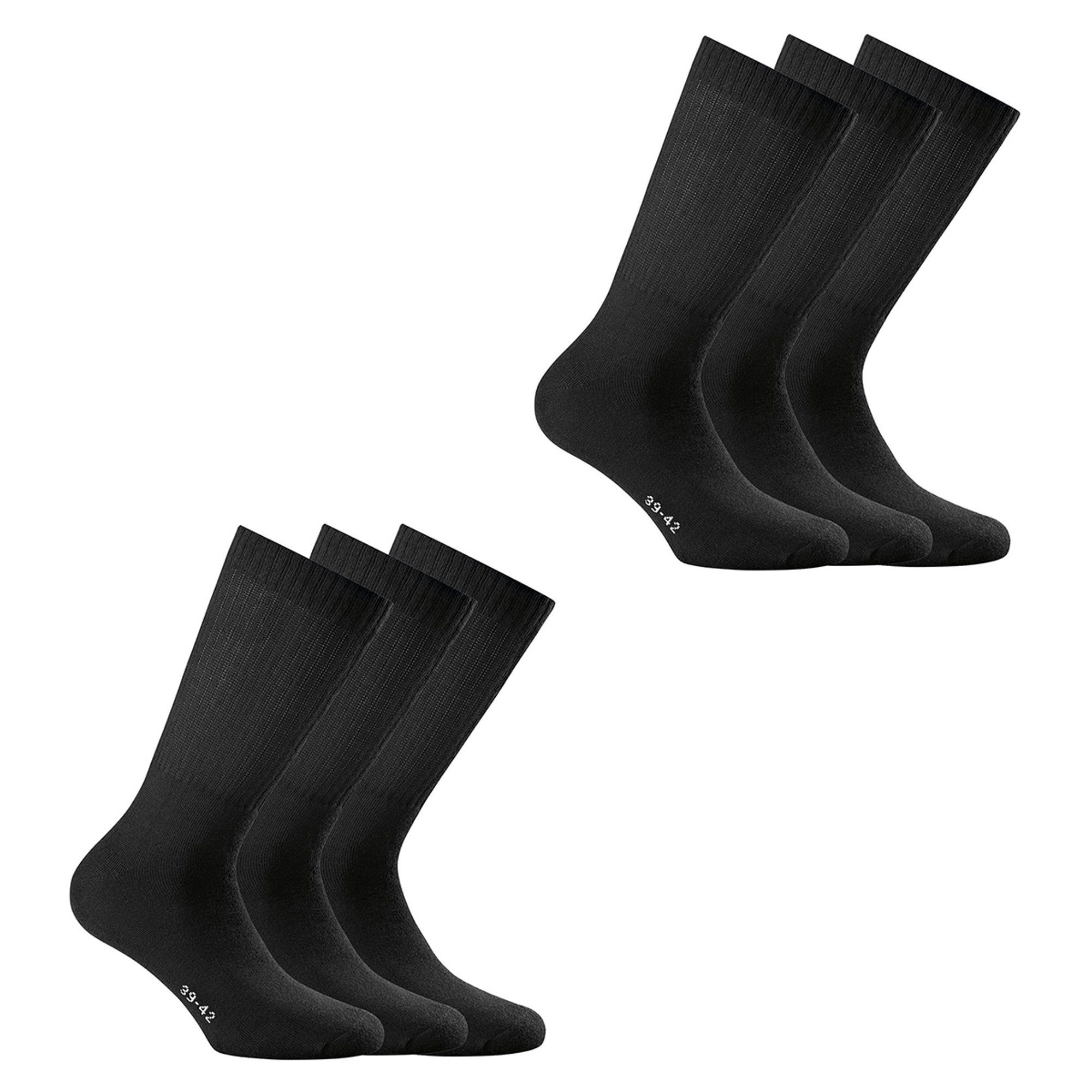 Kurzsocken Unisex Socken 6er Pack Baumwolle sport 3-er pack