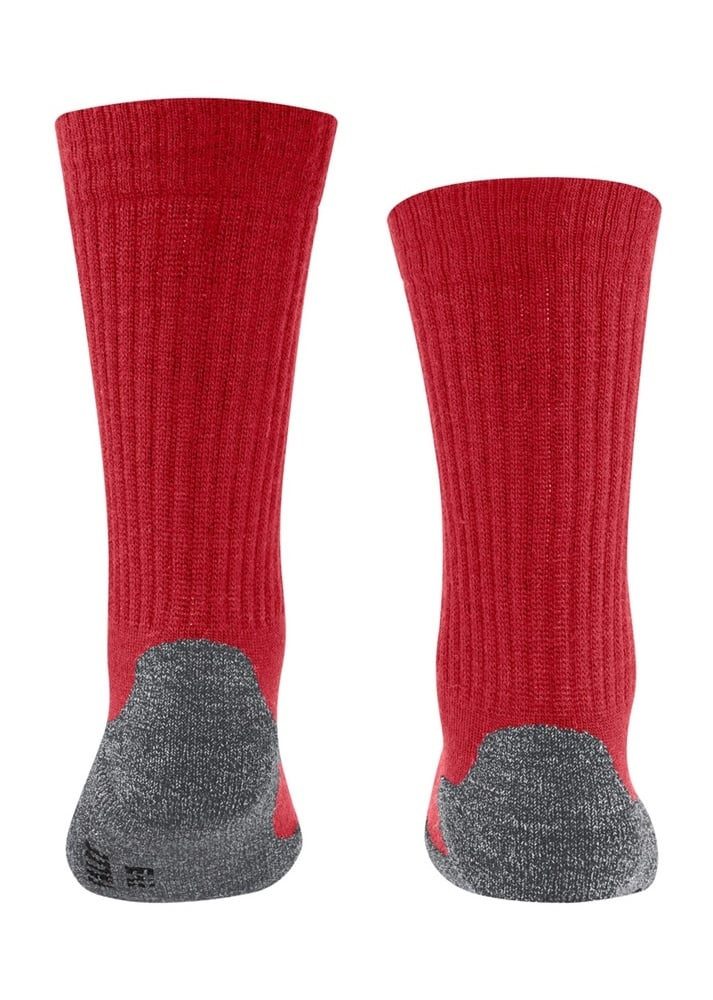 FALKE Socken Tagessocke Active Warm (wärmende Merinowolle) weinrot Kinder - 1 Paar