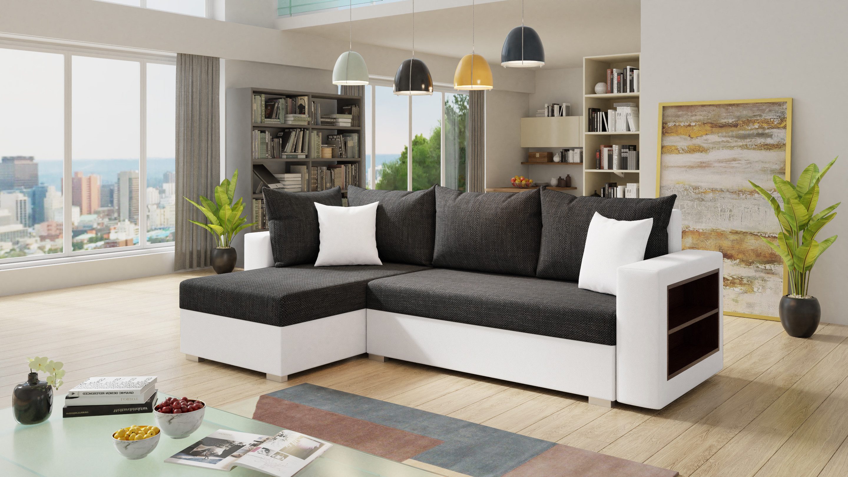 Sofnet Ecksofa Lord, mit Schlaffunktion und günstig online kaufen