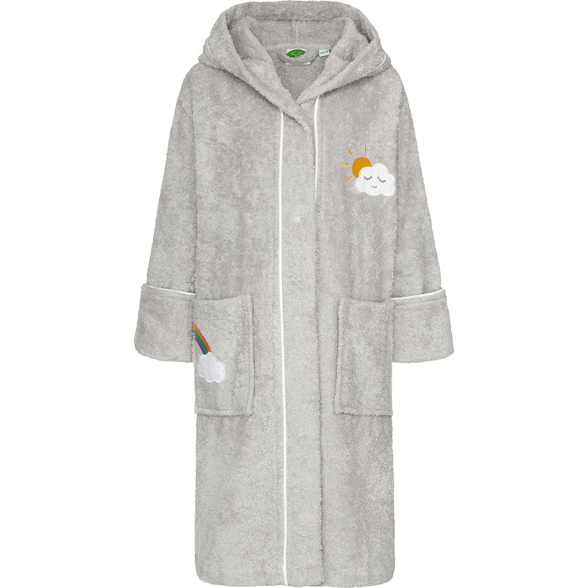 Smithy Kinderbademantel Wolkenweich Wolke Frottee, 100% Baumwolle