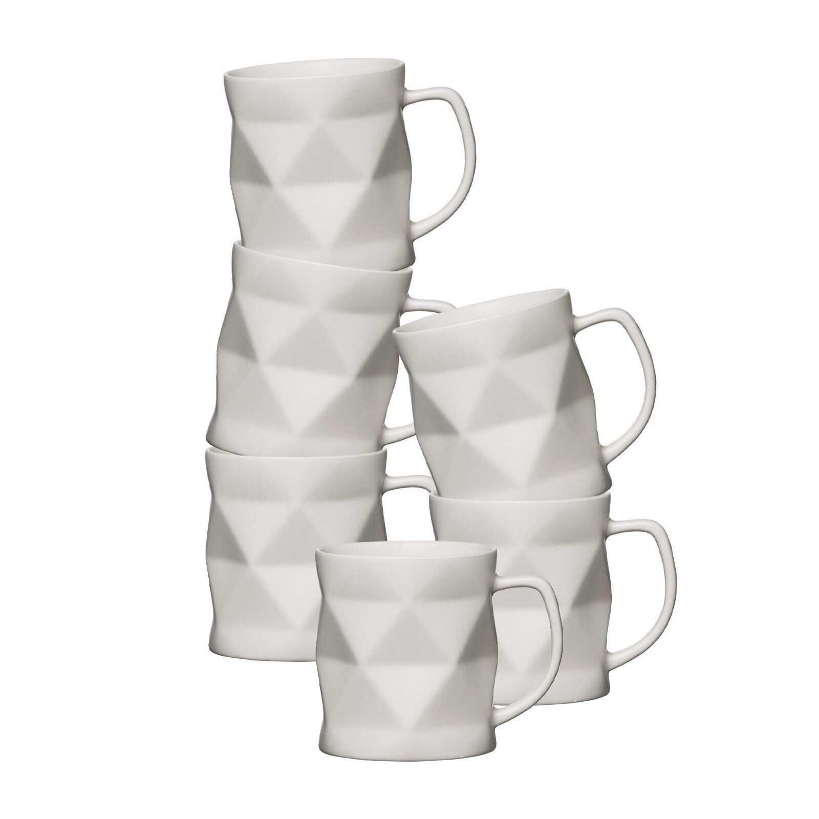 Ritzenhoff & Breker Becher Tekia Becher 400 ml 6er Set, 6-tlg., Porzellan
