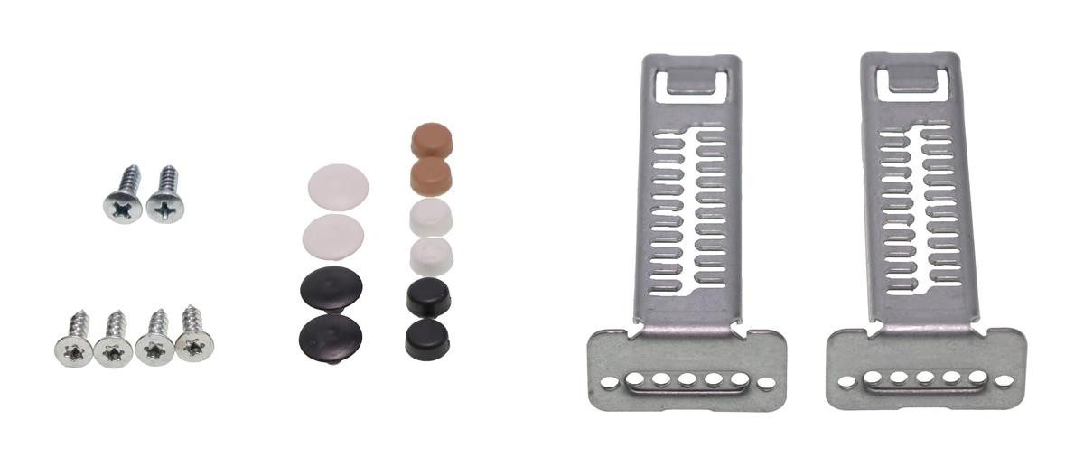 BOSCH Montagezubehör Geschirrspüler Bosch Siemens 00612653 Befestigungssatz für Sockelblende Geschirrspüle