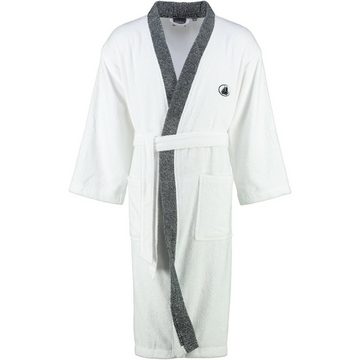Egeria Unisex-Bademantel Black&White Kimono, Kimono, 100% Baumwolle