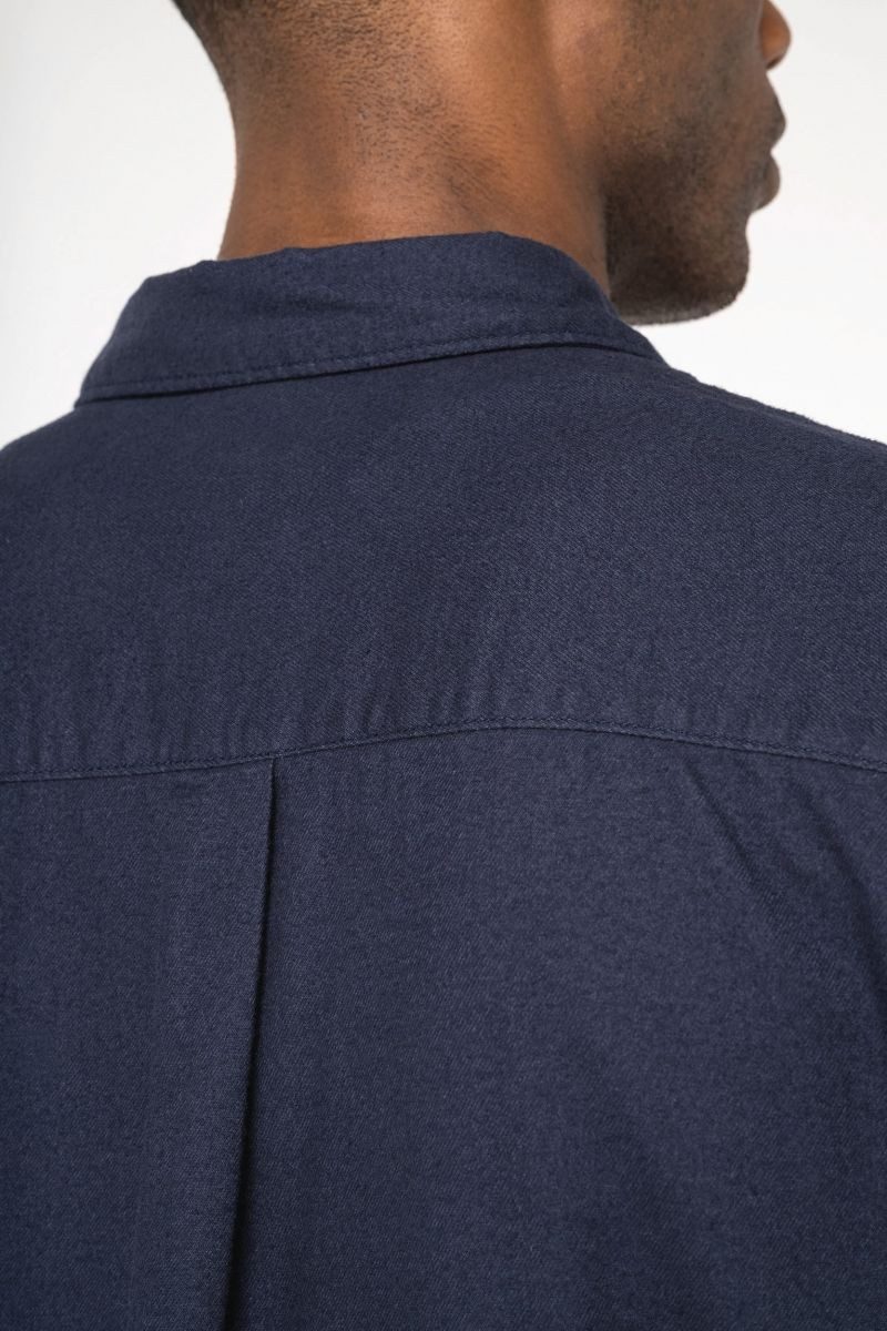 Native Spirit Outdoorhemd Umweltfreundliches Herren-Flanellhemd