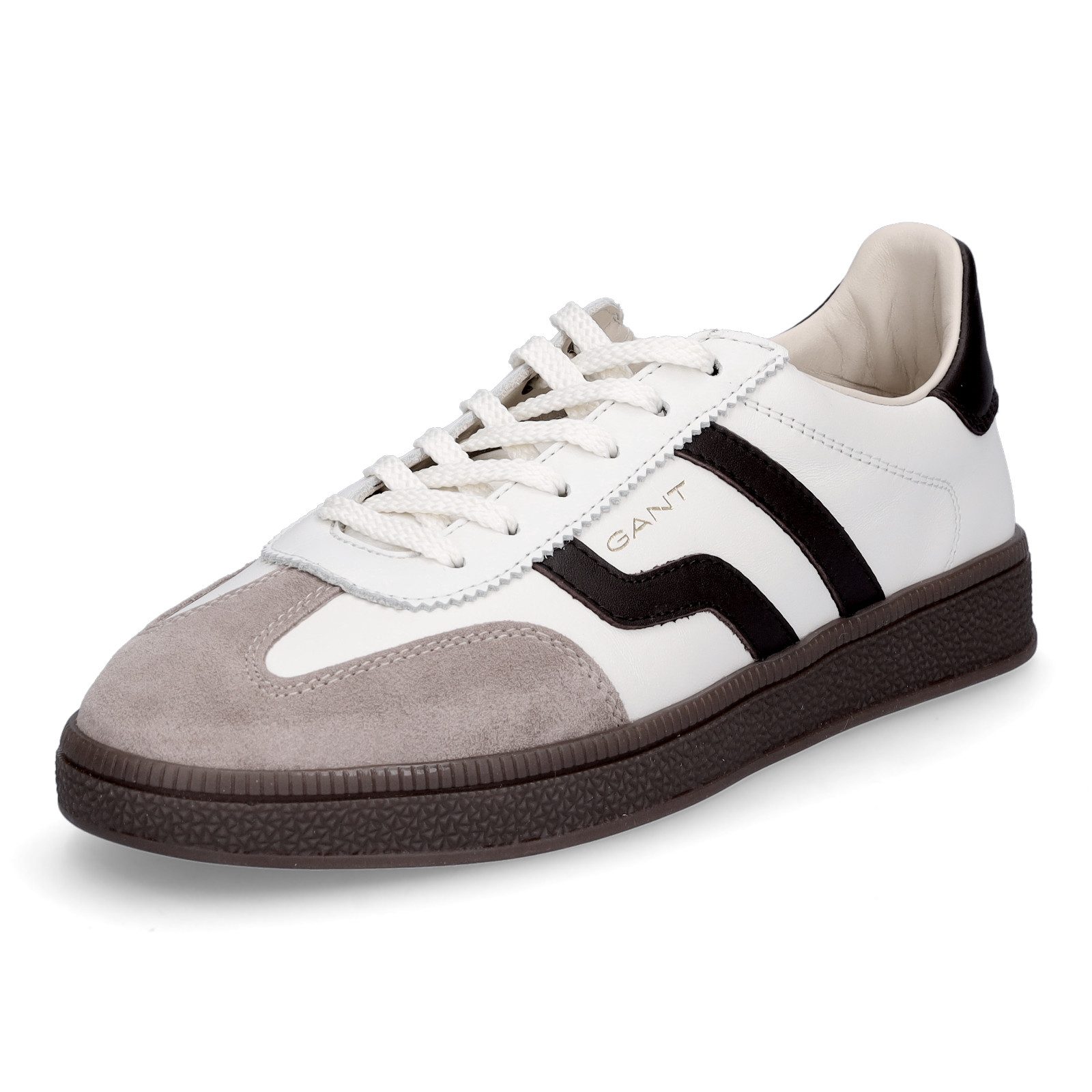 Gant Gant Damen Sneaker Cuzima weiß braun Sneaker günstig online kaufen