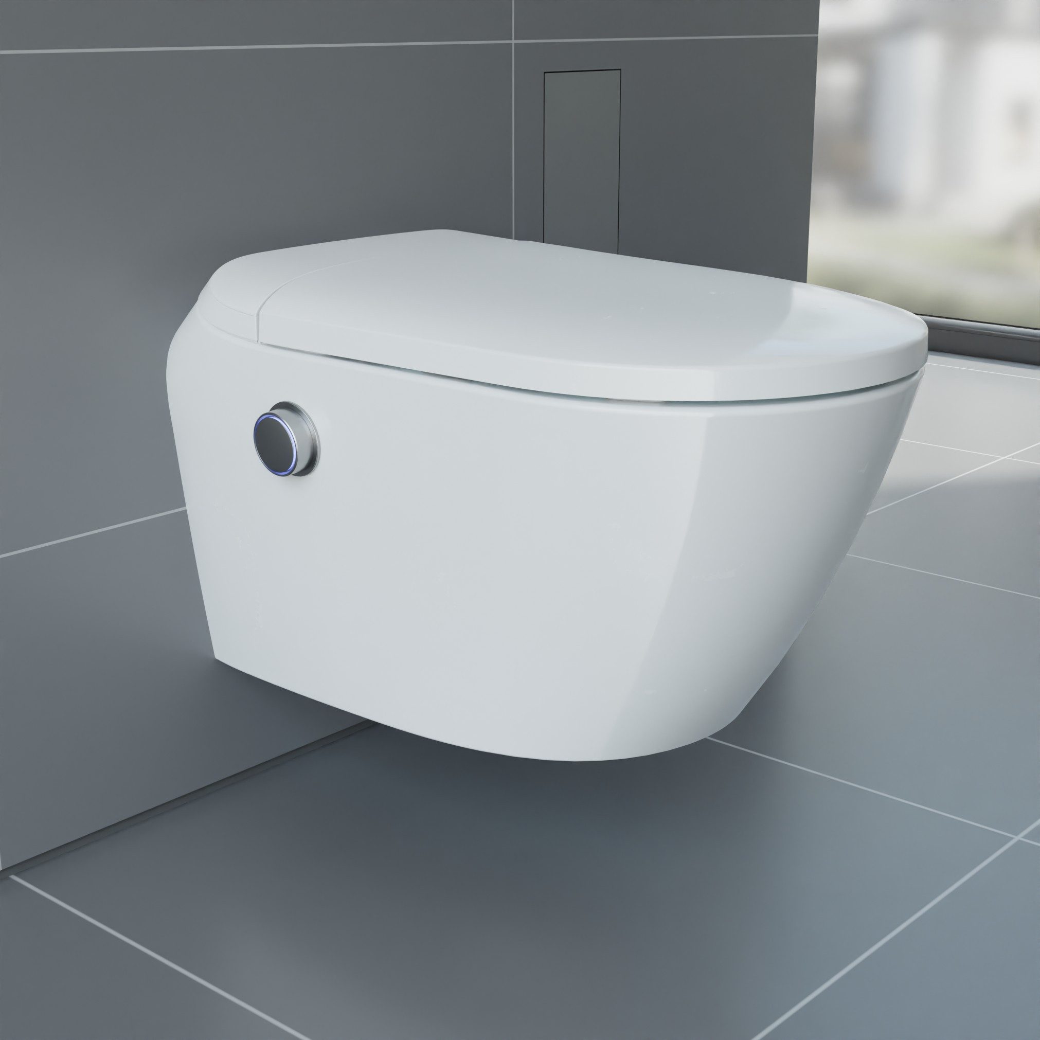 Bernstein Dusch-WC T640 PRO, wandhängend, Hänge-WC, günstig online kaufen