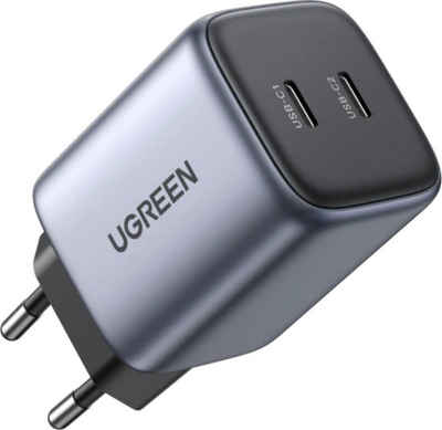 UGREEN Nexode 45W Dual USB-C Port Ladegerät Smartphone-Ladegerät